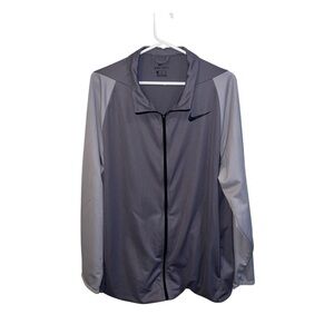 Nike Dri-Fit Men’s Full-Zip Training Jacket - Size XXL in Gray